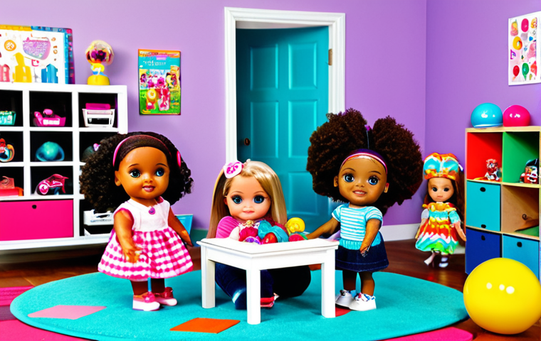 **

A diverse group of fully clothed children are excitedly unboxing LOL Surprise dolls in a brightly colored, cheerful playroom. The dolls are prominently displayed, showing off their stylish, modest outfits and accessories. Toys and games are scattered around the room, creating a playful and imaginative atmosphere. safe for work, appropriate content, family-friendly, professional digital art, perfect anatomy, well-formed hands, natural proportions, vibrant colors, high detail.

**